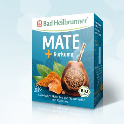 Bad Heilbrunner ハーブティー マテ+ターメリック(ウコン入り マテ茶)  27g